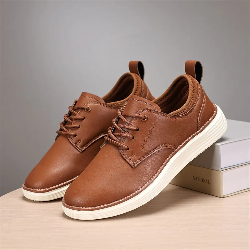 Marenzo | Heren wandelsneakers voor elke dag – lichtgewicht en ademende comfortabele schoenen