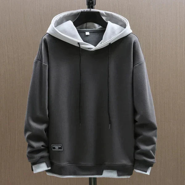 Ulvric | Oversized hoodiejas voor heren met trekkoord