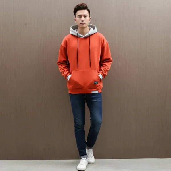 Ulvric | Oversized hoodiejas voor heren met trekkoord