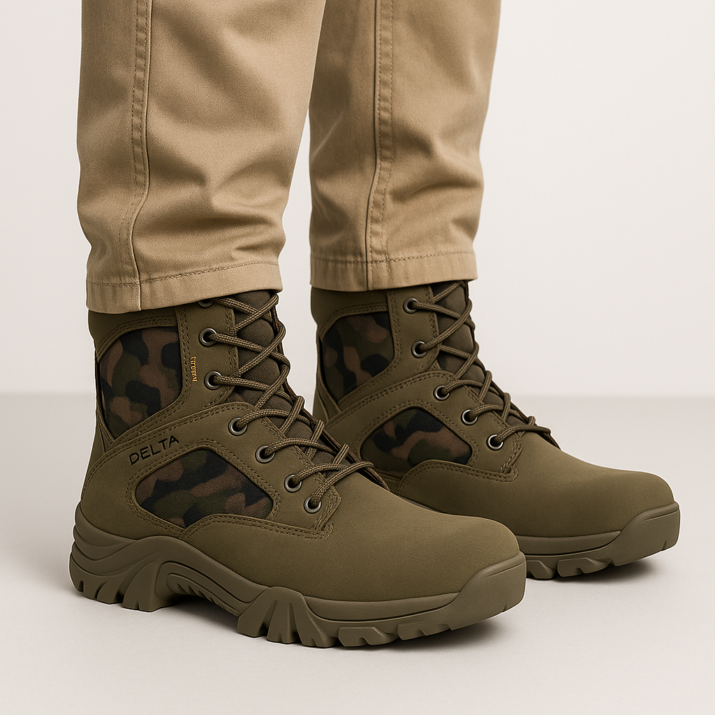 TitanBoots | Onverwoestbare tactische militaire laarzen voor heren – Waterdichte veiligheidsschoenen voor gevechtssituaties