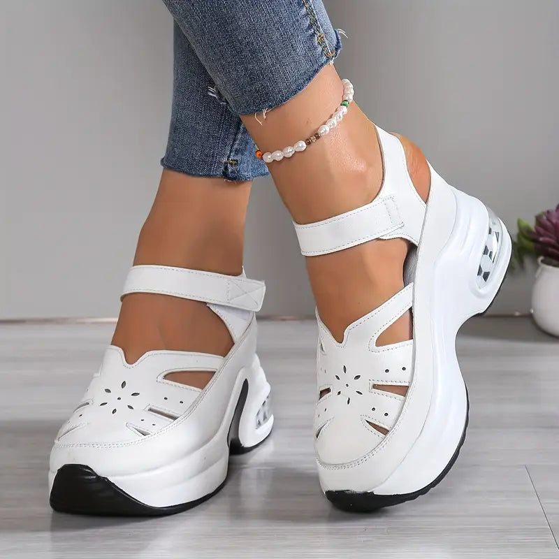 Yeryn | Orthopedische comfortsandalen – premium ondersteuning van de voetboog, gedempte sandalen met comfortzool