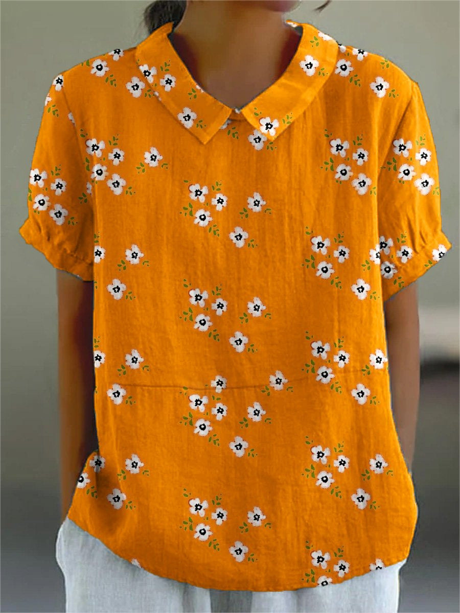 Serilda | Elegante bloemenblouse voor dames - Lichtgewicht top