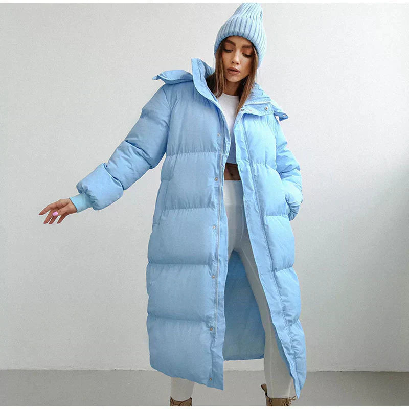 Abelia | Gewatteerde Pufferjas voor dames in de winter - Warme & stijlvolle jas met capuchon voor koud weer
