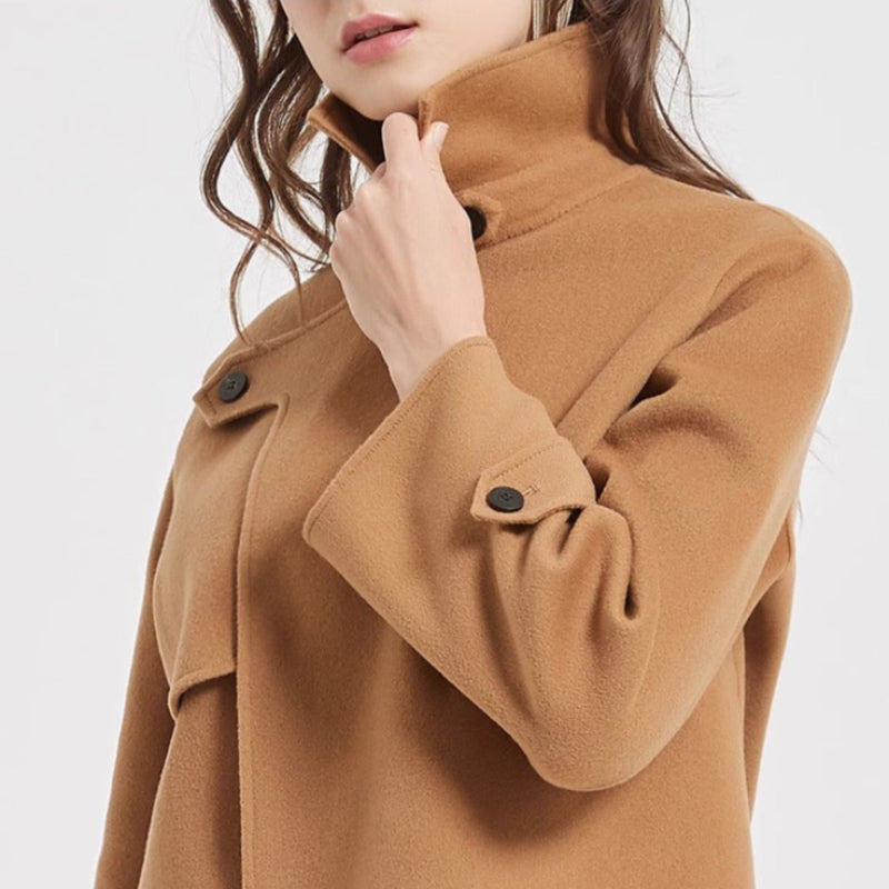 Virielle | Elegante wollen damesjas – zacht, warm en stijlvol