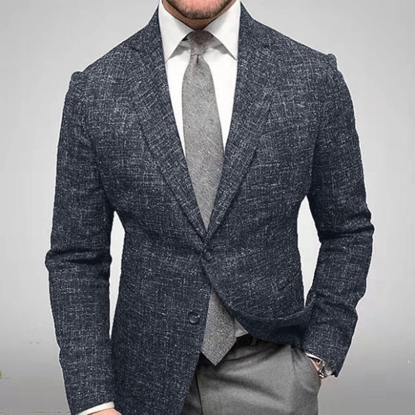 Sigurd | Stijlvolle herenblazer – slim fit, elegant jasje met twee knopen voor formele en informele gelegenheden