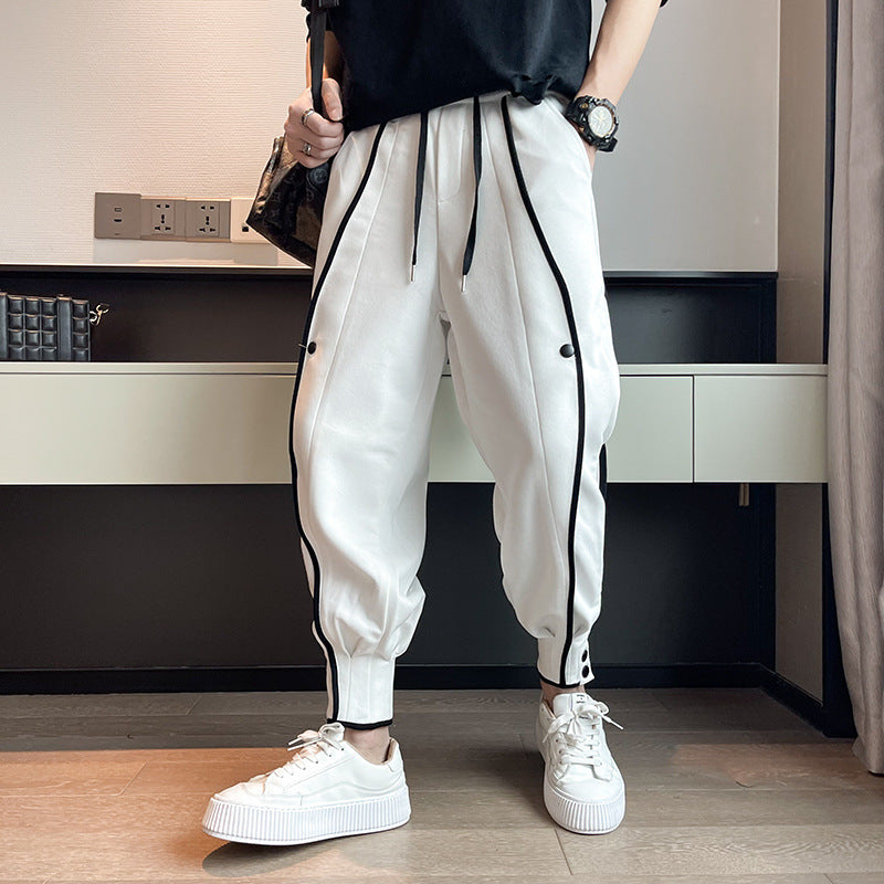 Dalibor | Heren Hype Tapered Joggingbroek Fluweel Katoen Comfortabel Stijlvol Functionele Zakken