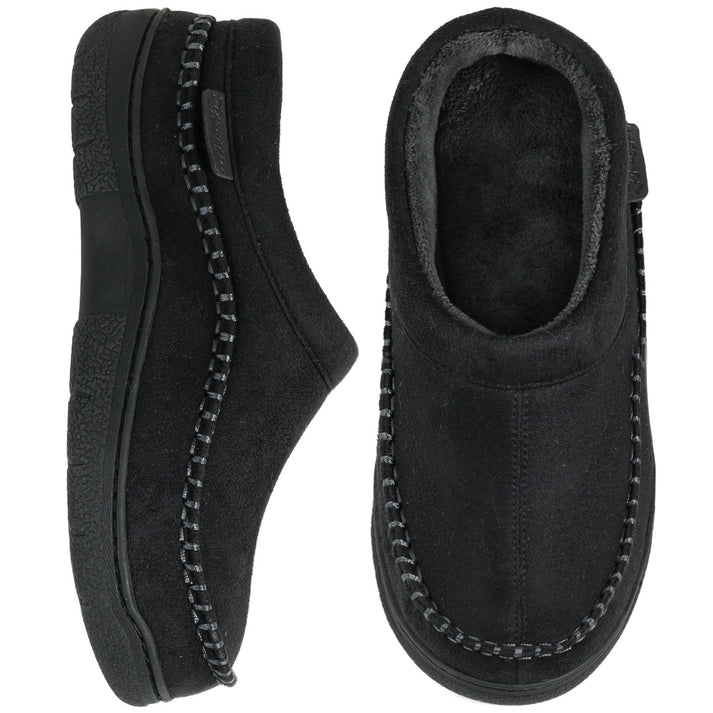 Comfrox | Warm gevoerde herenslippers, comfortabele binnenschoenen, gezellige herfst- en winterschoenen