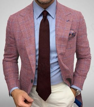 Sigurd | Stijlvolle herenblazer – slim fit, elegant jasje met twee knopen voor formele en informele gelegenheden