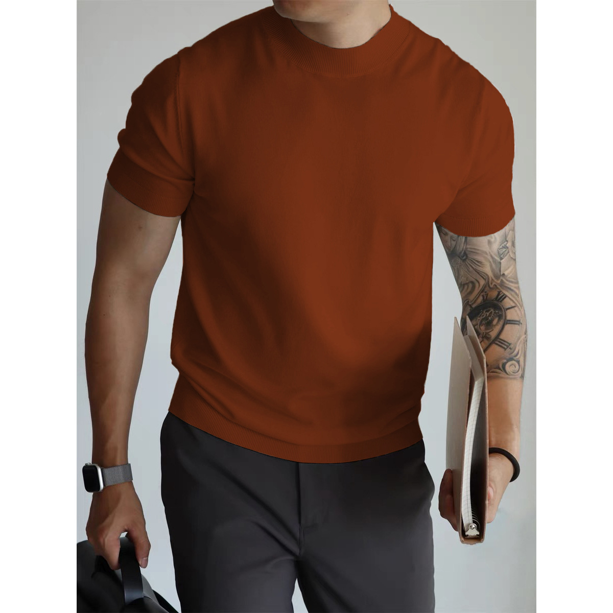 Deon | Casual herenoverhemd met korte mouwen – Stedelijk zomerhemd