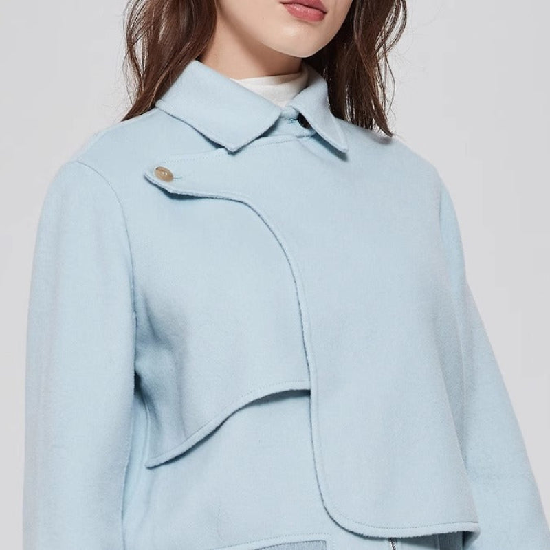 Virielle | Elegante wollen damesjas – zacht, warm en stijlvol