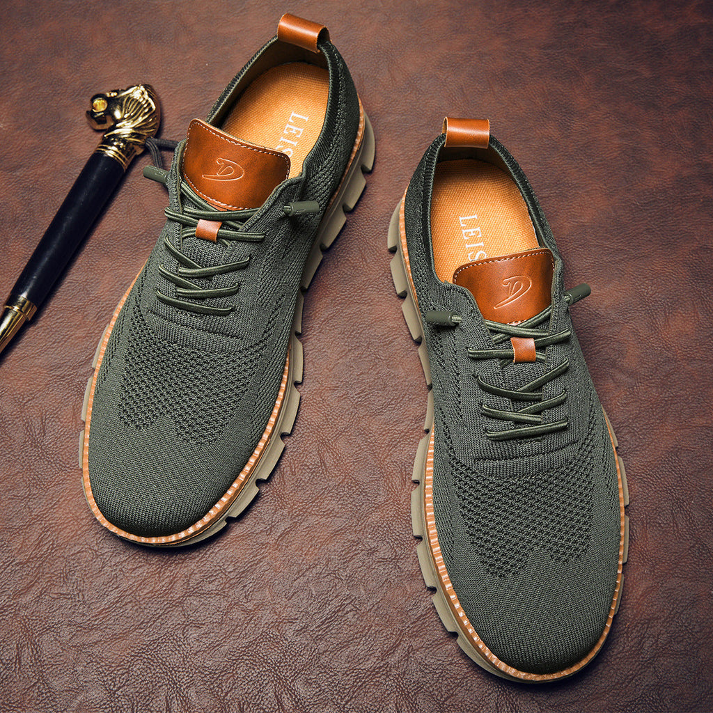 Ignacy | Chaussures de marche orthopédiques pour hommes - Semelles intérieures respirantes - Baskets confortables