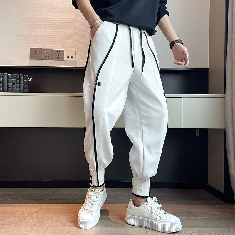 Dalibor | Heren Hype Tapered Joggingbroek Fluweel Katoen Comfortabel Stijlvol Functionele Zakken