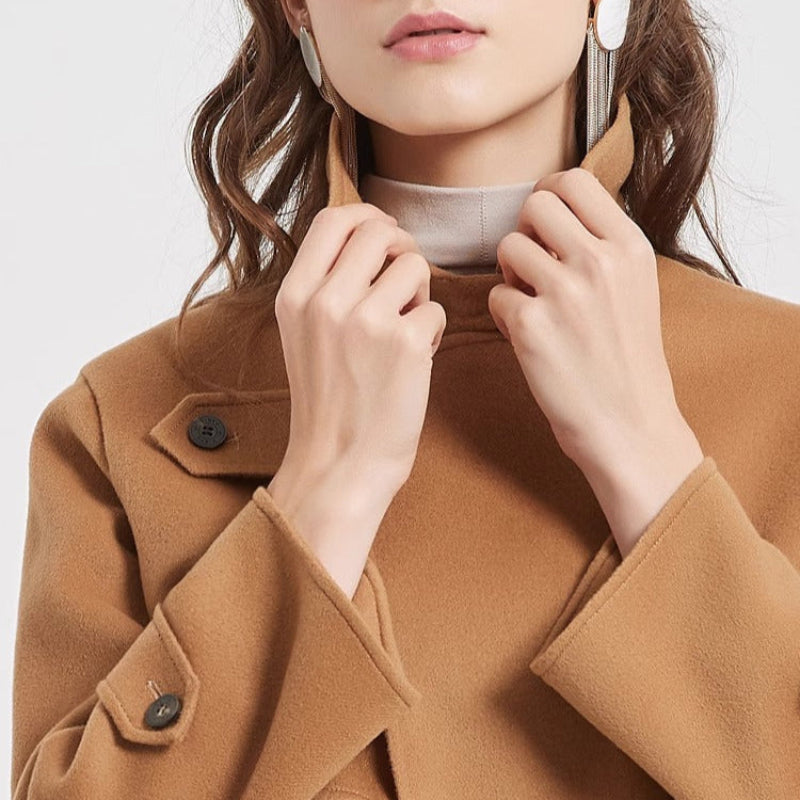Virielle | Elegante wollen damesjas – zacht, warm en stijlvol