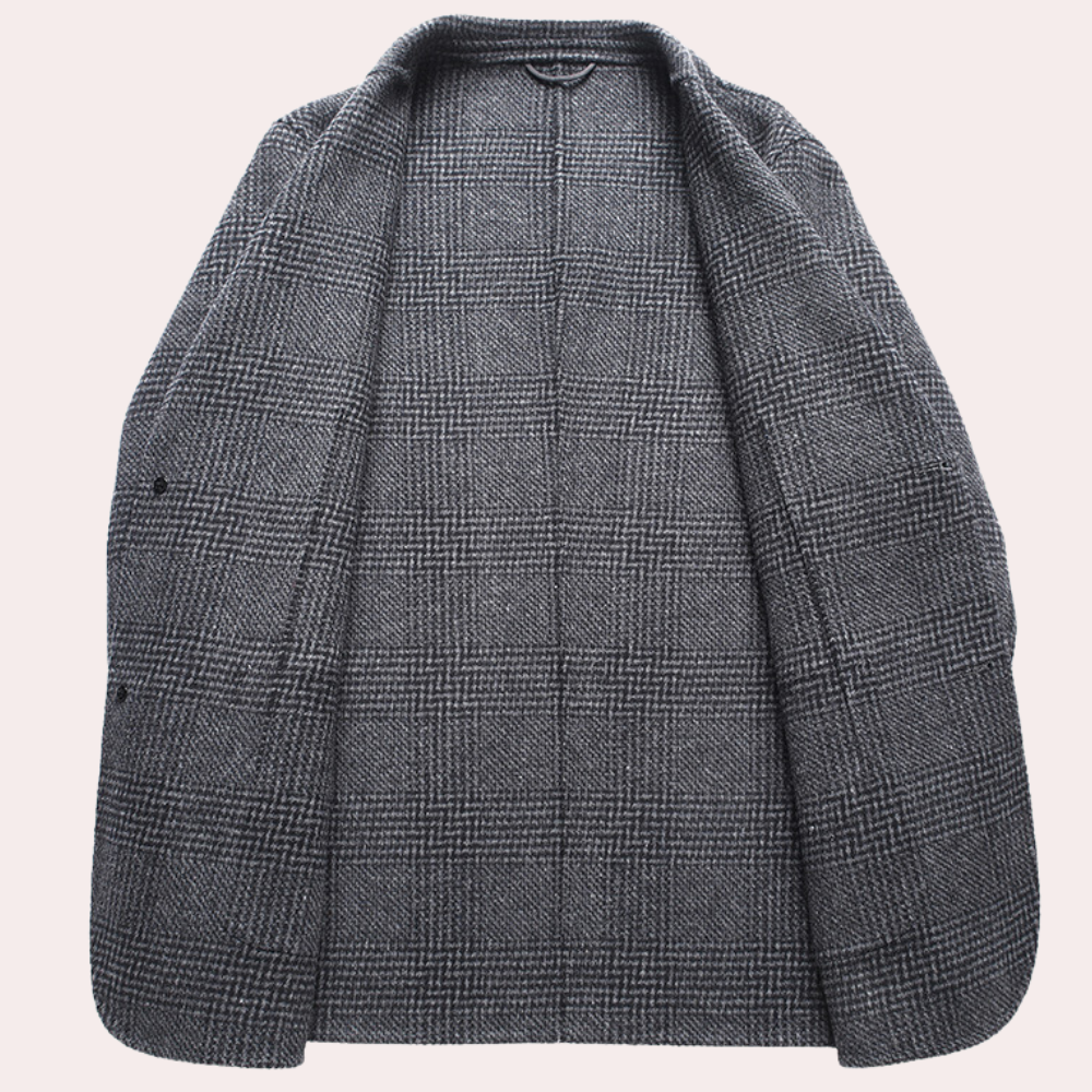 Lexar | Winterjas voor heren – Warme, getailleerde lange jas, moderne formele bovenkleding voor koud weer