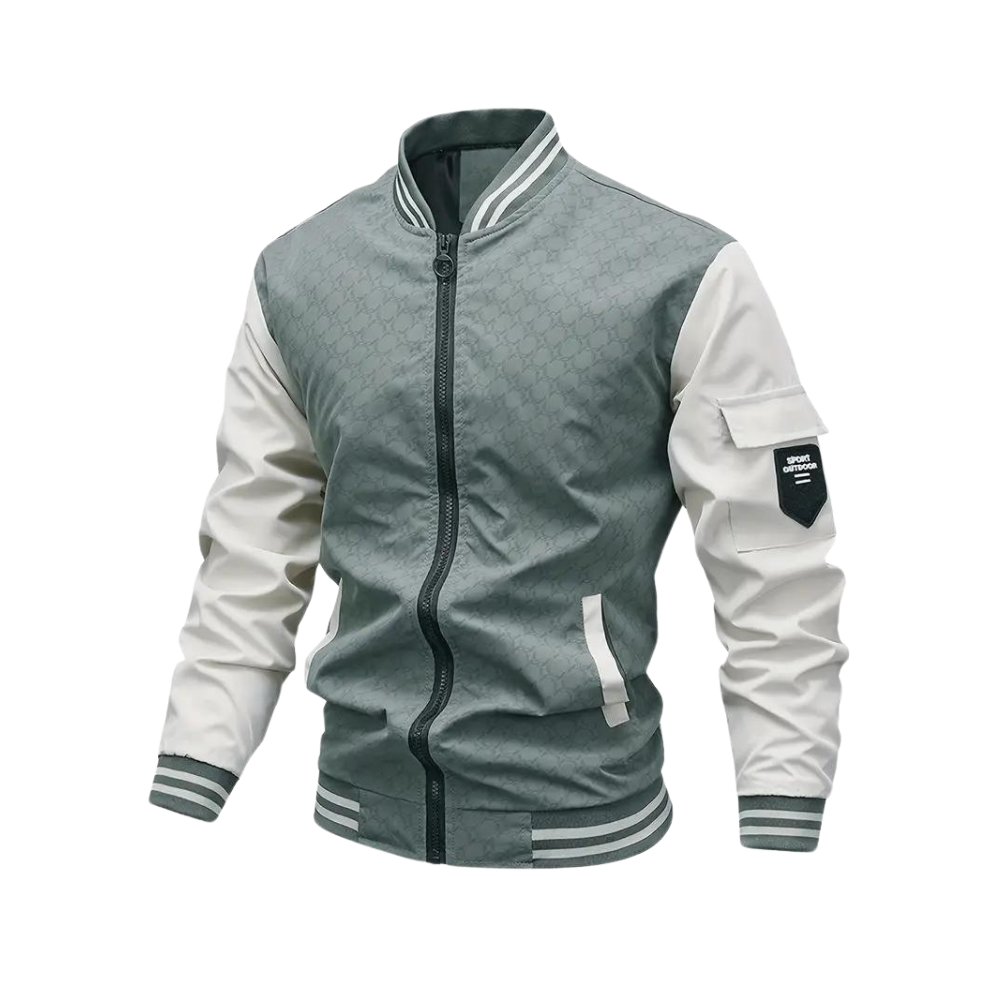 Yule | Classic Men's Bomber Jacket - Stylish Winter Coat with Zipper
