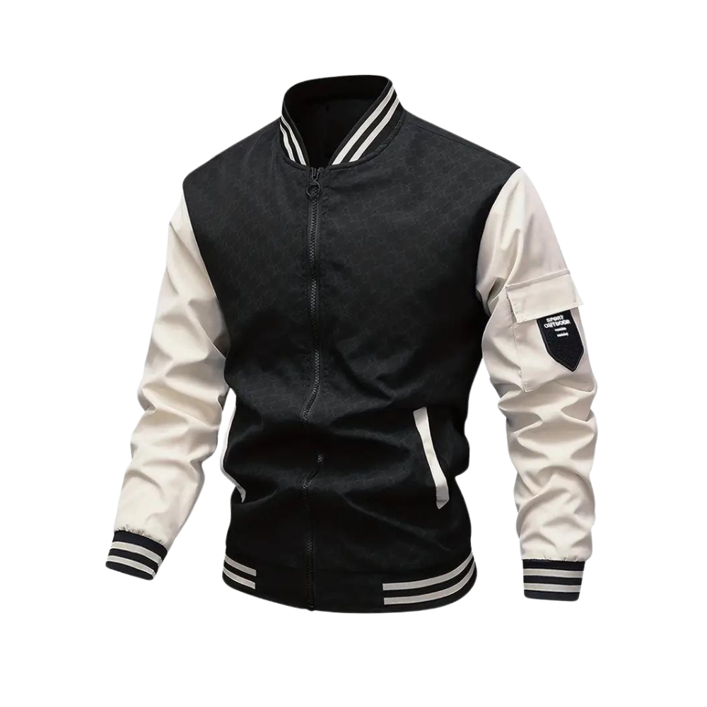 Yule | Classic Men's Bomber Jacket - Stylish Winter Coat with Zipper