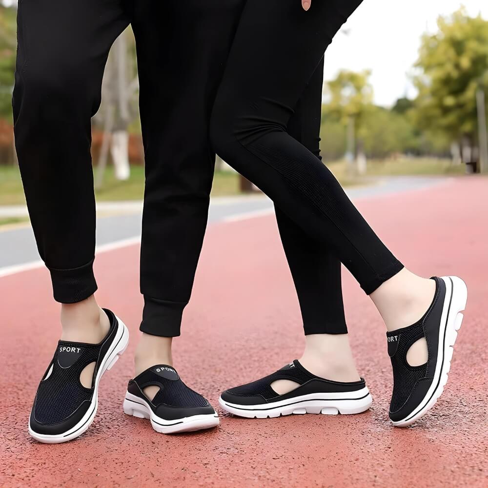 SlipFit | Comfortable Slip-On Sport Sandals - Shock Absorbing