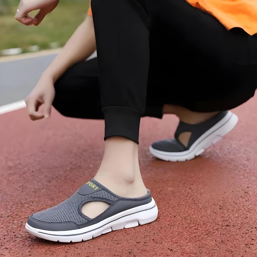 SlipFit | Comfortable Slip-On Sport Sandals - Shock Absorbing