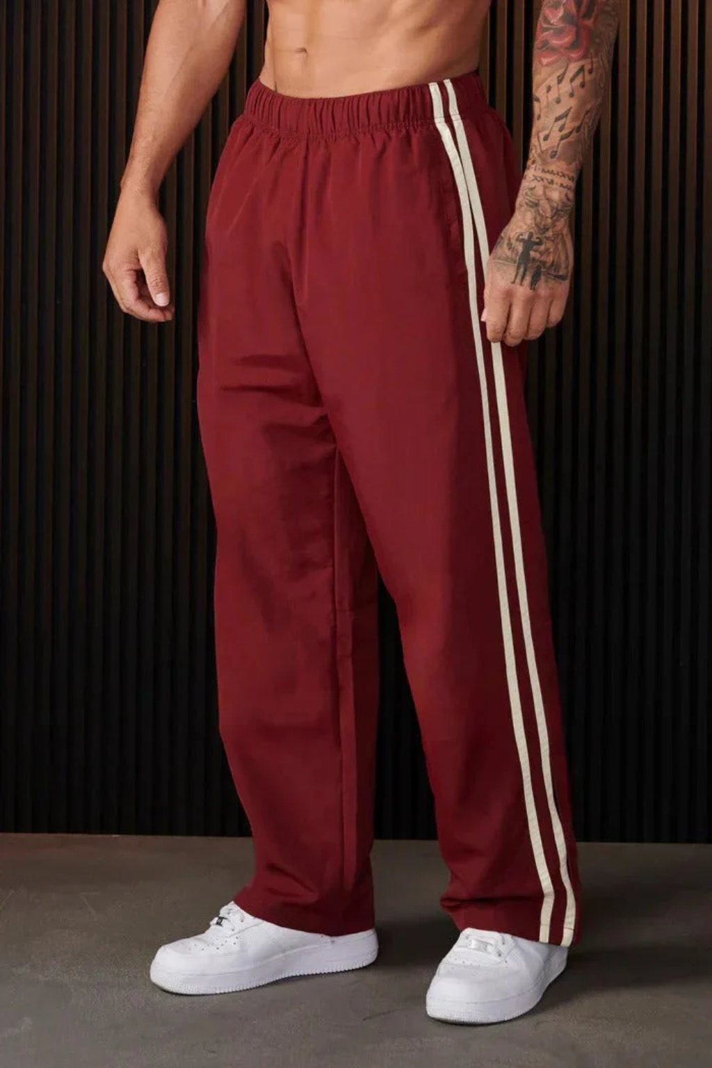 Narek | Heren joggingbroek met dubbele strepen – Sportieve comfortabele broek