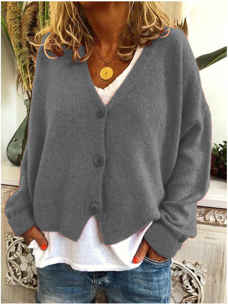 Alnira | Gilet en maille douce pour femme – Gilet ouvert décontracté