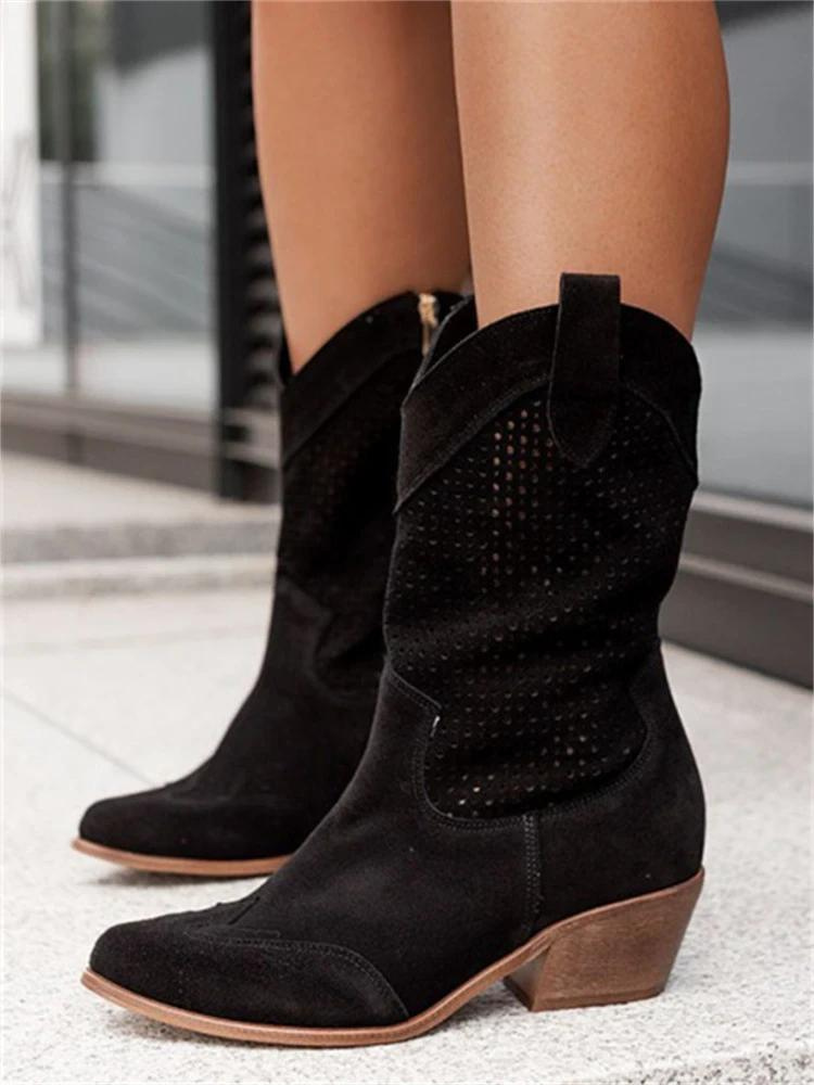 Cybil | Women's Cowboy Boots - Breathable Western Boots for Comfort and Style