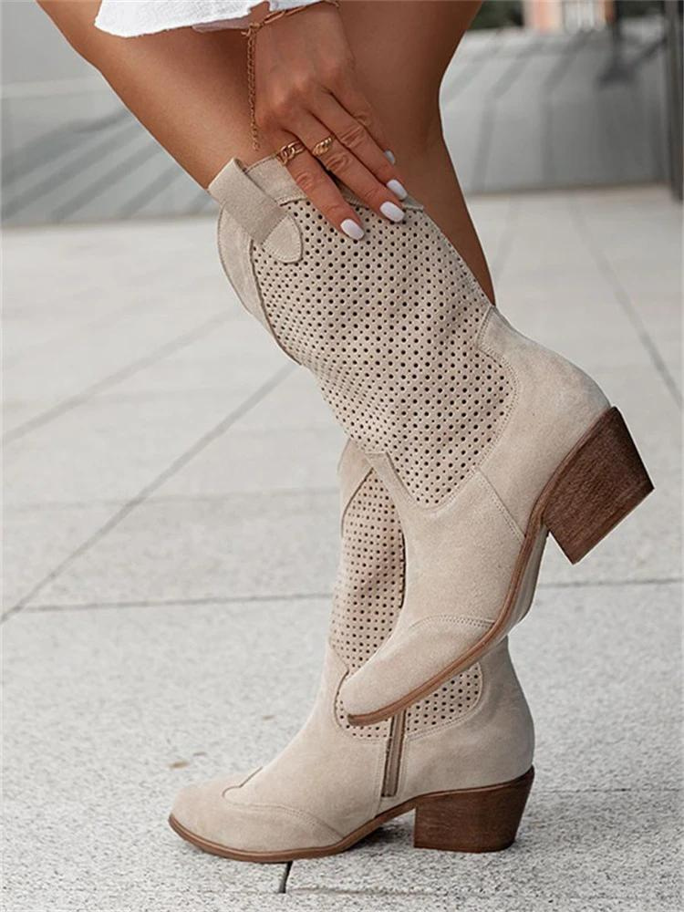 Cybil | Women's Cowboy Boots - Breathable Western Boots for Comfort and Style