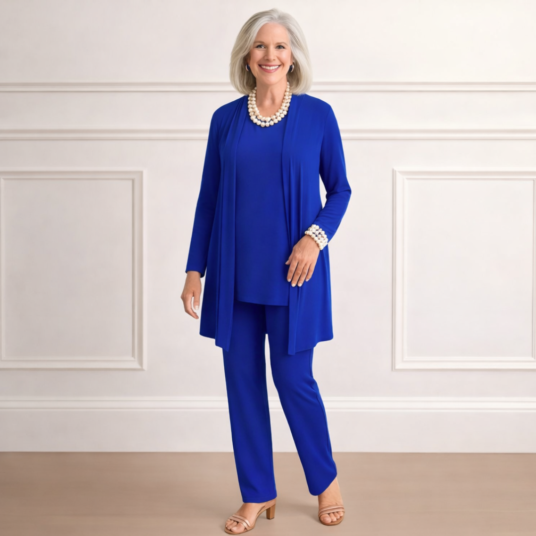 Ovira | Elegante set – Tweedelige outfit voor dames (top en broek)