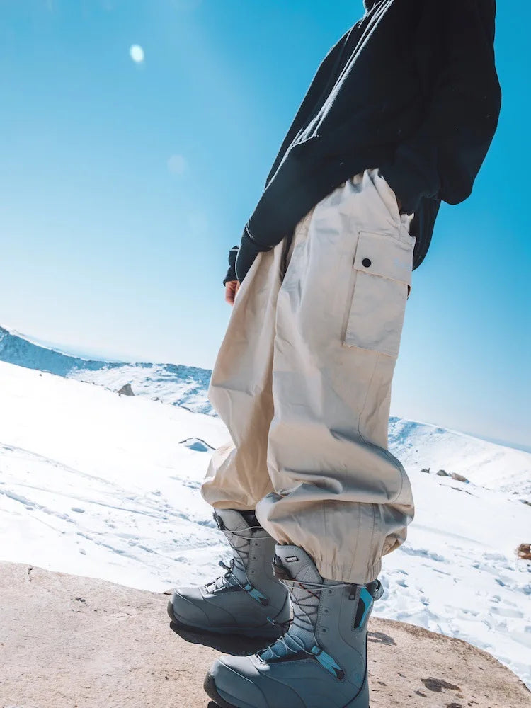 WarmTrek | Unisex skibroek – Baggy sneeuwbroek, winter outdoor snowboarden