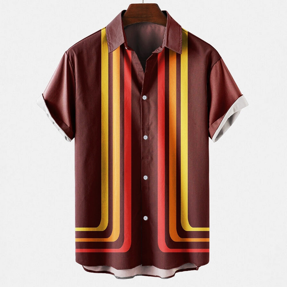 Raffa | Sunset Palms Zomer Overhemd