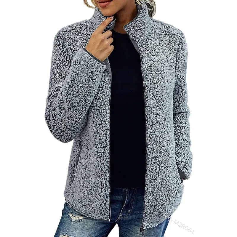 Lyraelle | Dames winter fleece jas – Warme, lichtgewicht casual jas