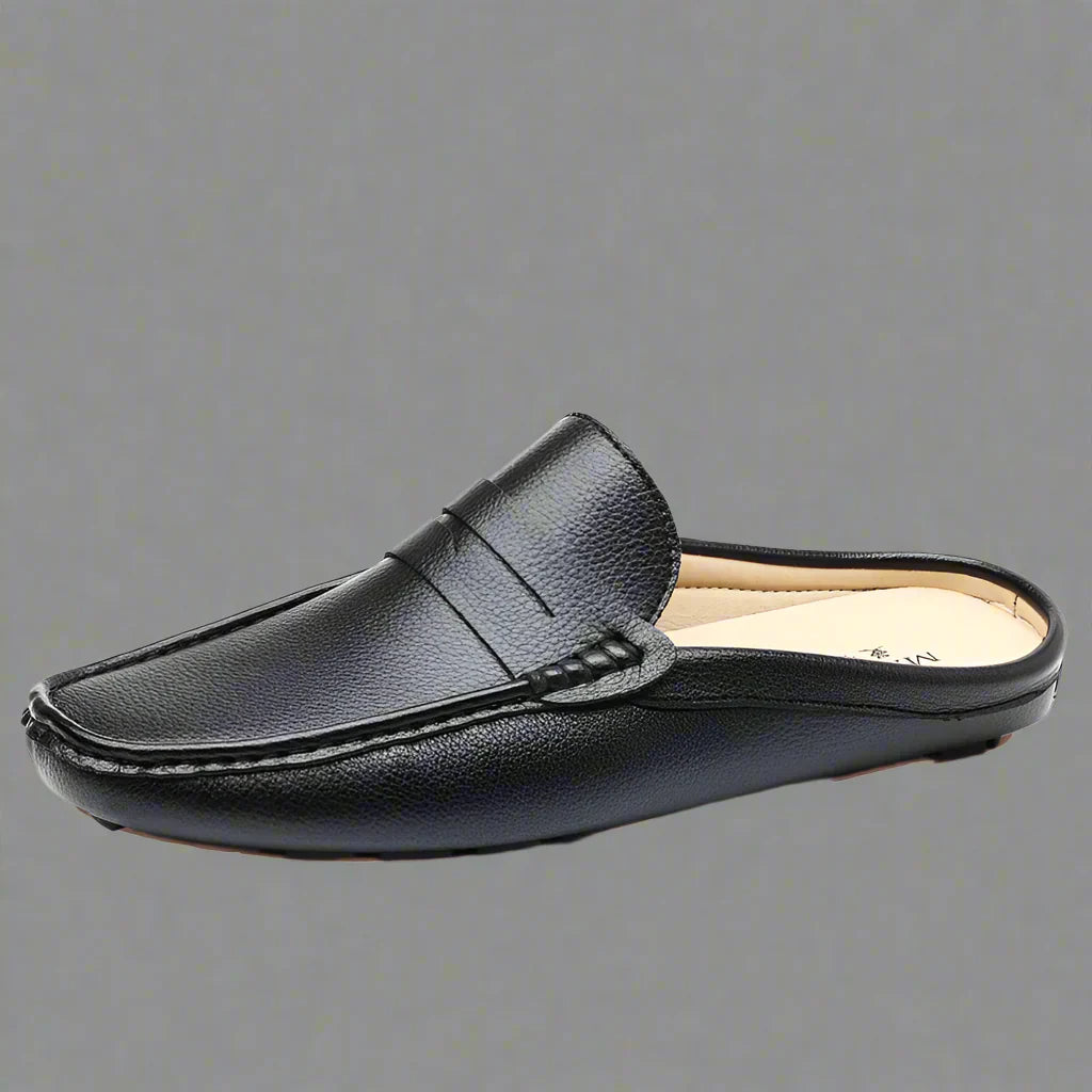 Daxton | Breathable Slip-On Leather Loafers for Men - Comfortable Casual Shoes