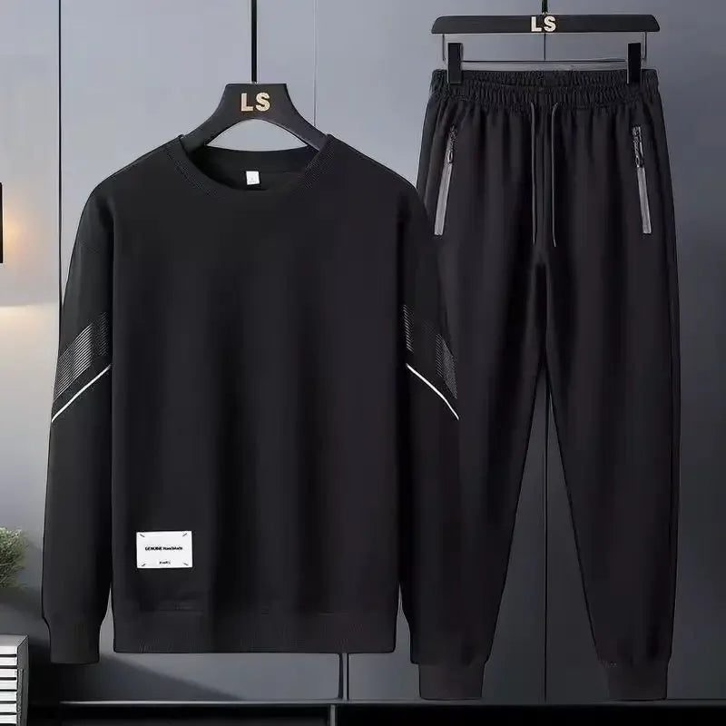 Kieran | Heren Sweatshirt & Joggerbroek Set - Zachte Ronde Hals, Comfortabele Loungewear voor Dagelijks Gebruik