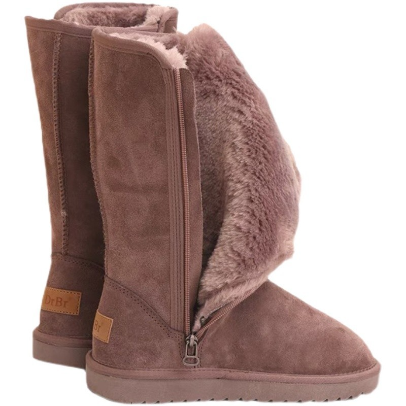 PolarStep | Vrouwen Winter Laarzen - Mid Calf Bont gevoerd, Warm & Stijlvol, Comfortabele Sneeuw Laarzen