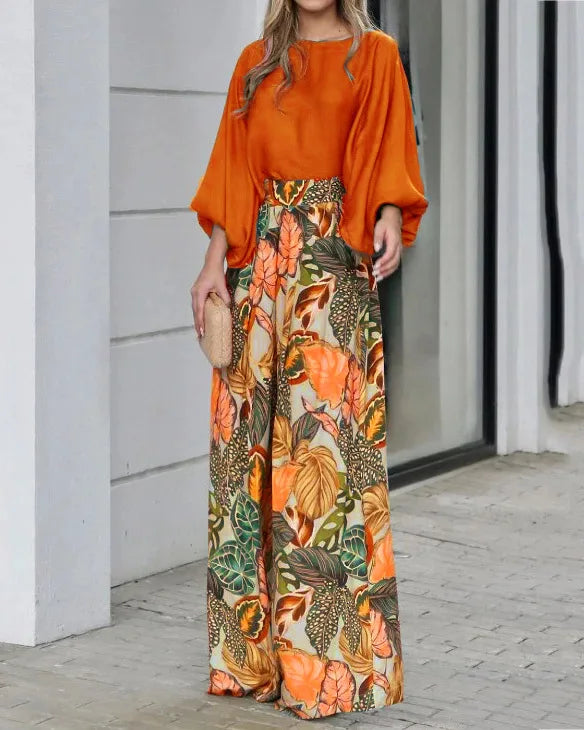 Zayla | Tweedelige set in vintage-stijl – Casual en elegante zomerse set voor dames