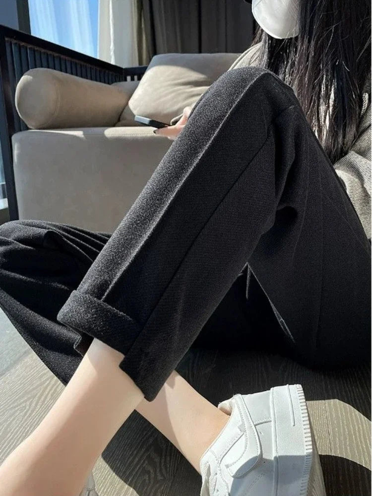 Amalfi | Elegante Wollen Enkelbroek Dames - Warme, Casual & Formele Broek