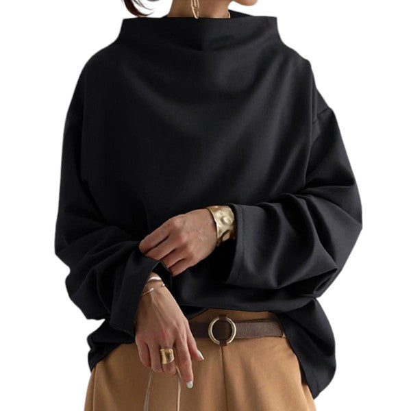 Sable | High-neck sweater - Elegant and stylish knitwear for autumn and winter