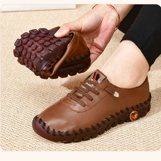 Myrenth | Moccasin-sneakers voor dames – Stedelijke instaploafers