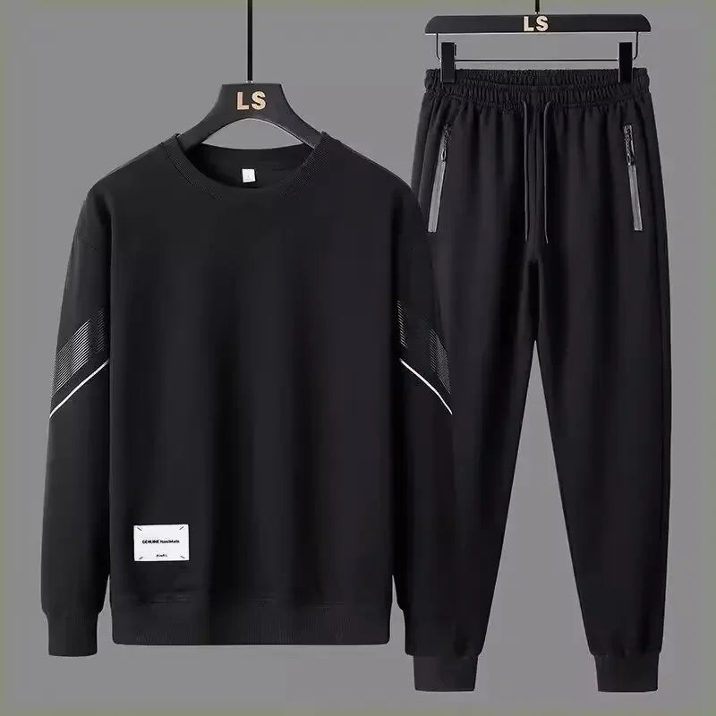 Kieran | Heren Sweatshirt & Joggerbroek Set - Zachte Ronde Hals, Comfortabele Loungewear voor Dagelijks Gebruik