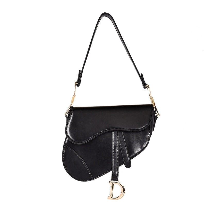 Cavessa | Sac de luxe pour femme - Sac bandoulière en cuir PU, élégant sac à main de créateur pour femme