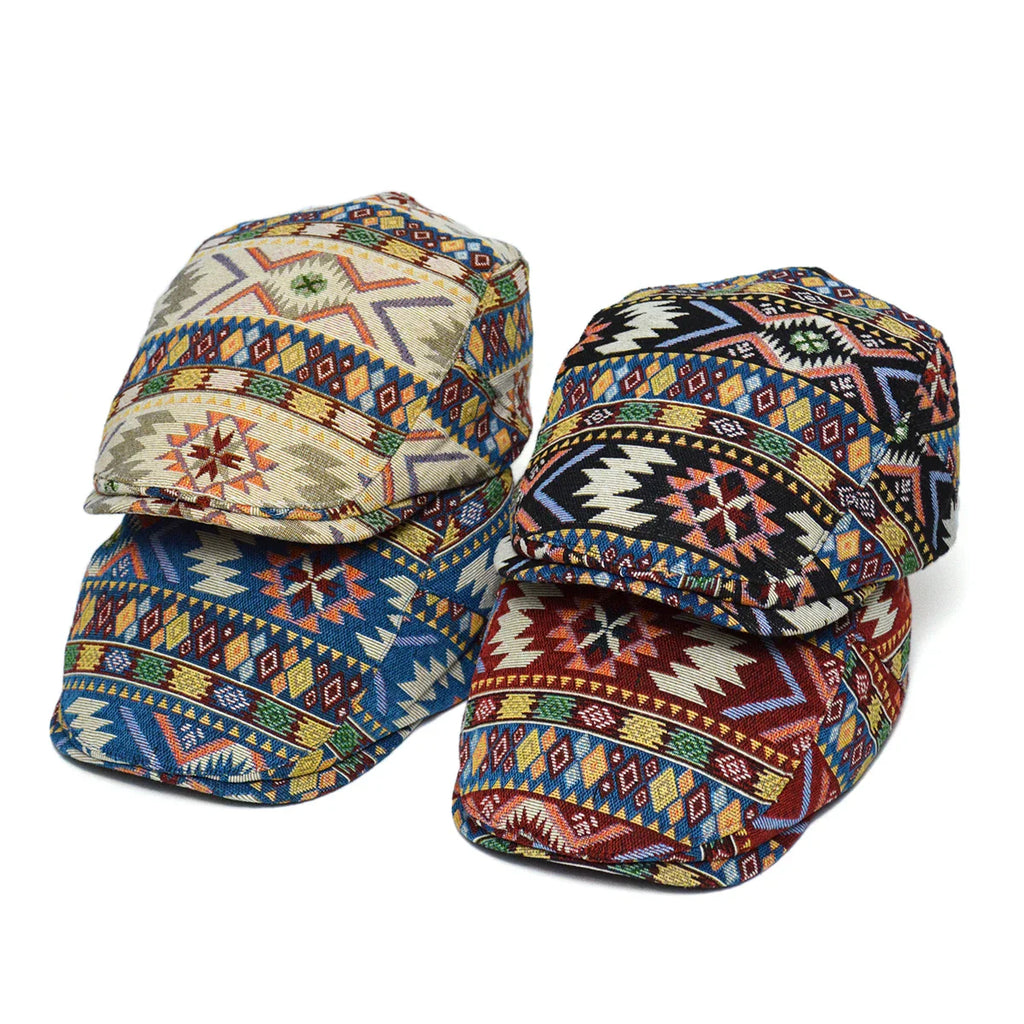 Eirian | Vintage flatcap – premium heren newsboy-hoed
