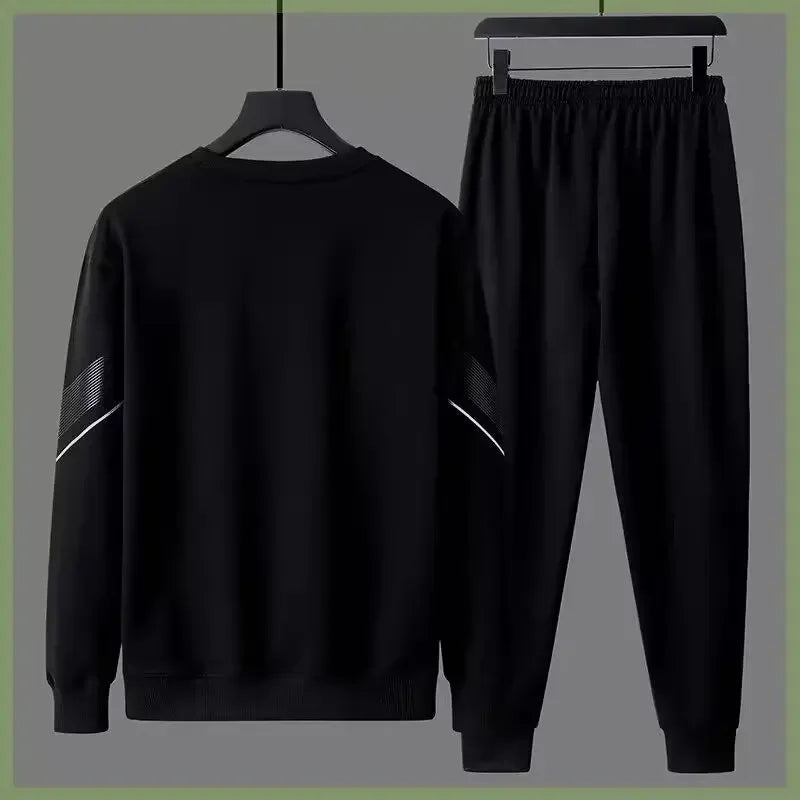 Kieran | Heren Sweatshirt & Joggerbroek Set - Zachte Ronde Hals, Comfortabele Loungewear voor Dagelijks Gebruik