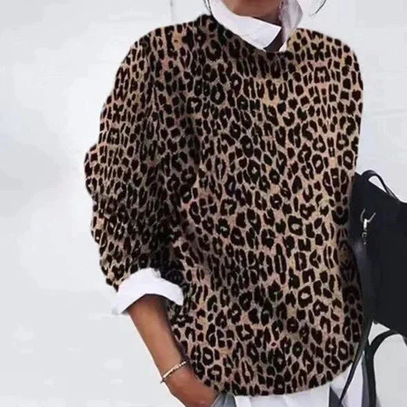 Kairis | Pull imprimé élégant – Haut en maille confortable et stylé pour l'automne et l'hiver