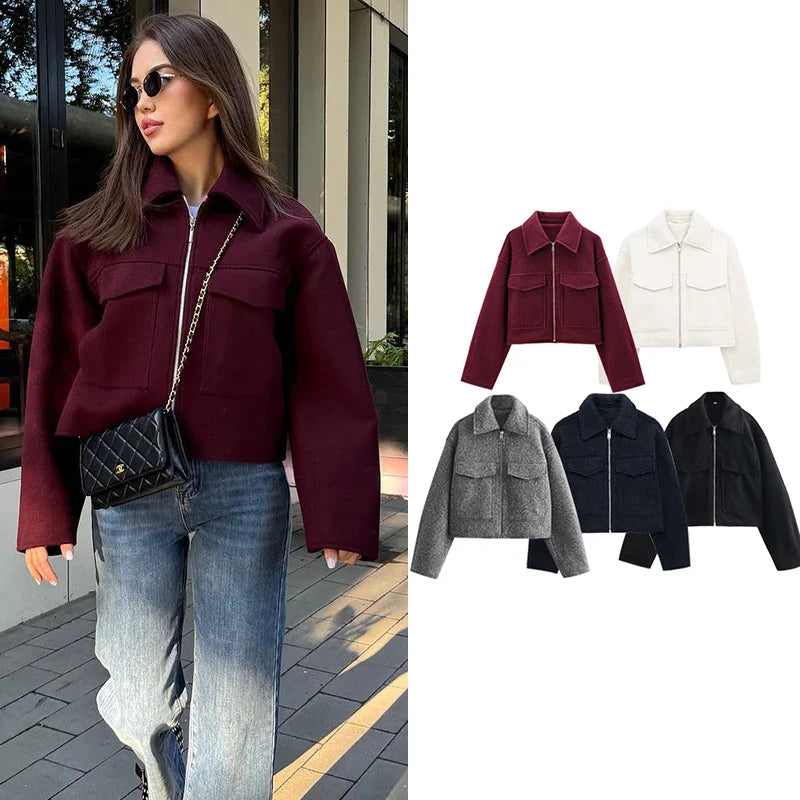 Marisol | Elegant dames winter bomberjack - stijlvolle, warme en gezellige bovenkleding voor koud weer