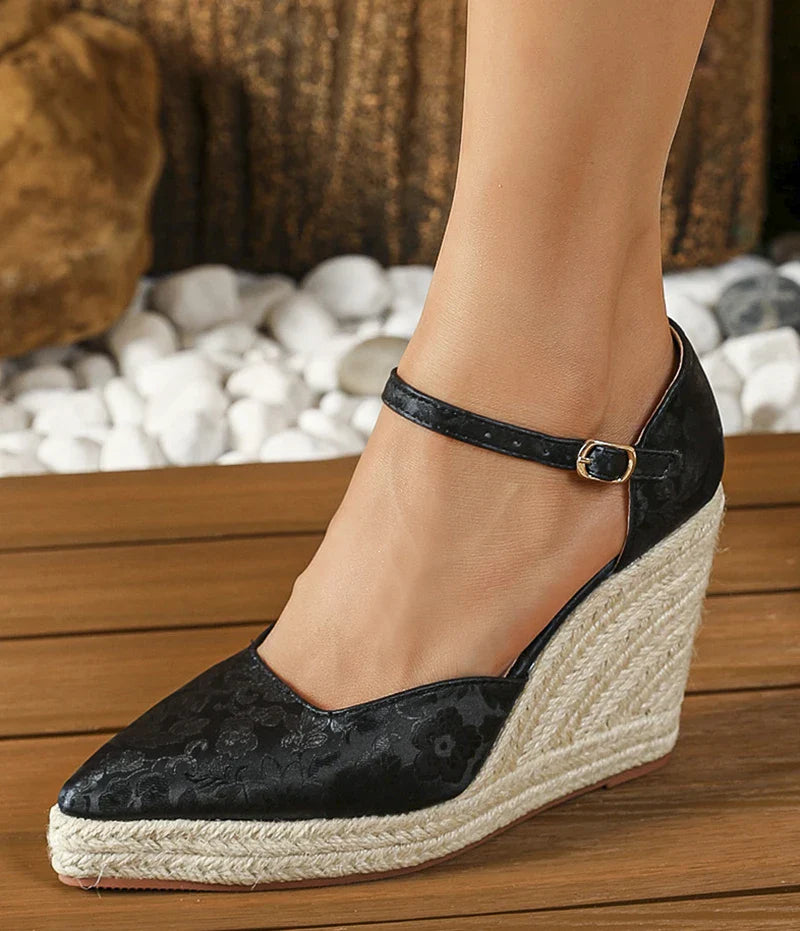 Raluca | Boho sleehak sandalen voor vrouwen - Stijlvol, comfortabel, zomerschoenen