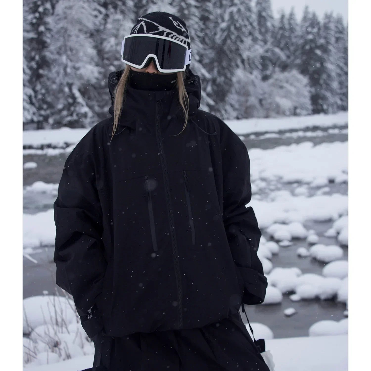 Skyward | Unisex ski-jas – waterdichte winterjas met capuchon, geïsoleerd, winddicht en veelzijdig outdoorjack