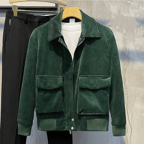 Rylan | Modieus corduroy herenjack - Casual bovenkleding