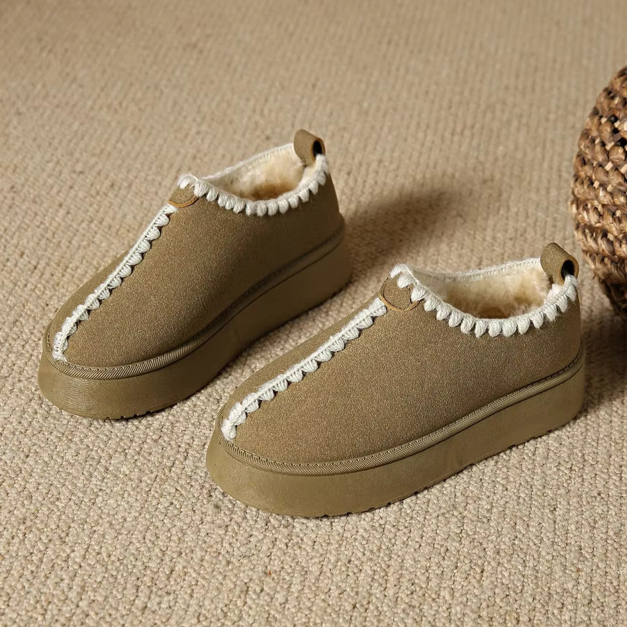 Akira | Winter Platform Sneeuwlaarzen - Warme Slip-On, Waterdicht, Antislipzool