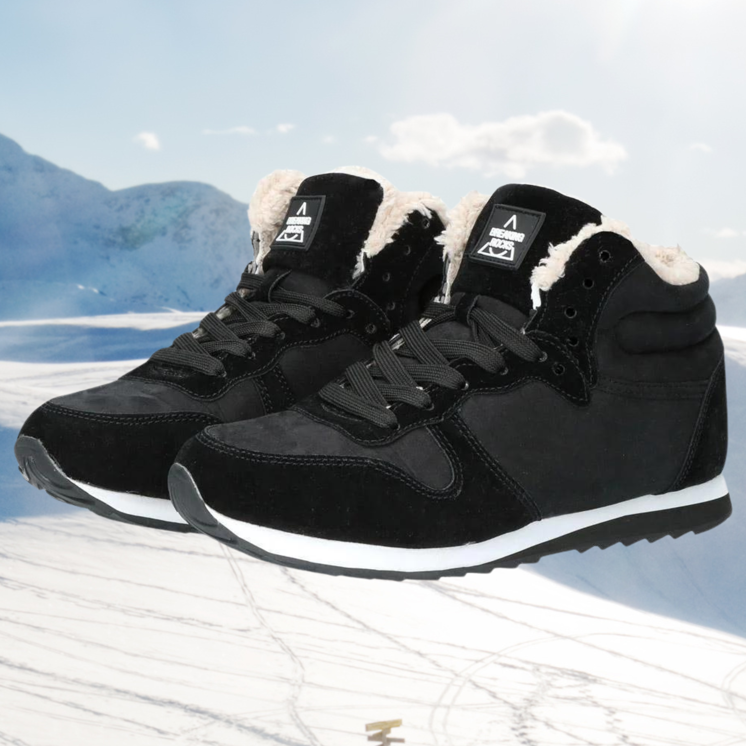Katriel | Gewatteerde enkel wintersneakers - Warme en comfortabele damesschoenen