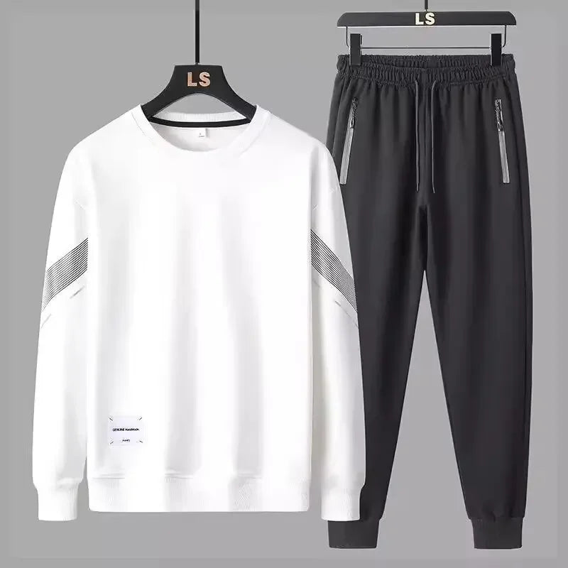 Kieran | Heren Sweatshirt & Joggerbroek Set - Zachte Ronde Hals, Comfortabele Loungewear voor Dagelijks Gebruik