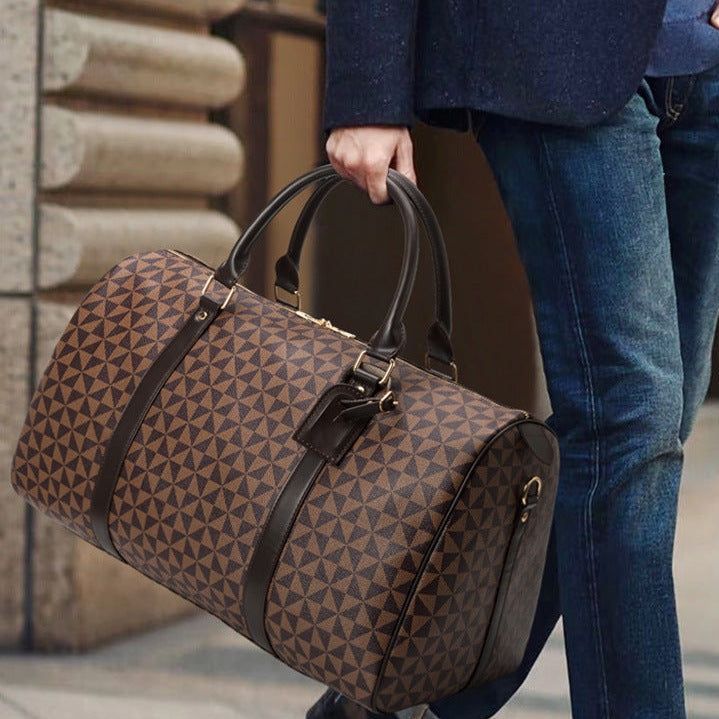 UrbanDuffle | Elegante veganistische leren reistas voor heren – weekendtas, handbagage, stijlvolle duurzame bagage